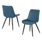 Haven Cove Furniture Maizie Faux Leather Dining Chairs