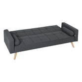 Haven Cove Furniture Kash 3 Seater Linen Double Sofa Bed