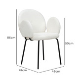 Haven Cove Furniture Stetson Sherpa Dining Chairs