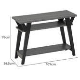 Haven Cove Furniture Dawson 3 Tier Console Table
