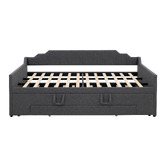 Haven Cove Furniture Deidara Queen Daybed with Trundle &amp; Storage