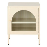 Haven Cove Furniture Chloe 1 Door Fluted Bedside Table