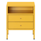Haven Cove Furniture Tassi 2 Drawer Bedside Table