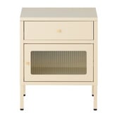 Haven Cove Furniture Hewitt 1 Drawer &amp; 1 Door Bedside Table