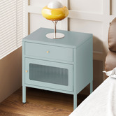Haven Cove Furniture Hewitt 1 Drawer &amp; 1 Door Bedside Table