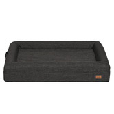 Haven Cove Furniture Loid Orthopedic Fleece Calming Dog Bed