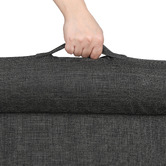 Haven Cove Furniture Loid Orthopedic Fleece Calming Dog Bed