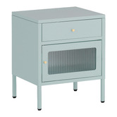 Haven Cove Furniture Hewitt 1 Drawer &amp; 1 Door Bedside Table