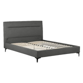 Haven Cove Furniture Emelia Upholstered Queen Platform Bed