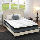 Haven Cove Furniture Emelia Upholstered Queen Platform Bed