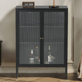 Haven Cove Furniture Laverne 2 Door Display Cabinet