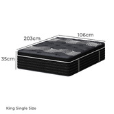 Haven Cove Furniture Nolan Euro Top Memory Foam Mattress
