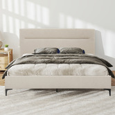 Haven Cove Furniture Emelia Upholstered Queen Platform Bed