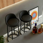 Haven Cove Furniture 68cm Yanna Faux Leather Bar Stool