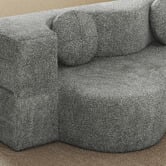 Haven Cove Furniture Arthur 3 Seater Chenille Sofa Bed