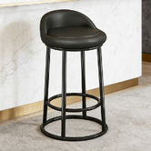 Haven Cove Furniture 68cm Yanna Faux Leather Bar Stool