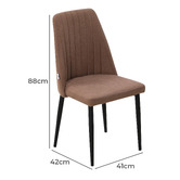 Haven Cove Furniture Kate Linen Dining Chair