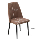 Haven Cove Furniture Kate Linen Dining Chair