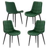 Haven Cove Furniture Keat Velvet Dining Chairs