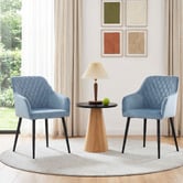 Haven Cove Furniture Corbin Dutch Velvet Dining Chairs