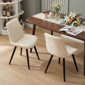 Haven Cove Furniture Maizie Faux Leather Dining Chairs