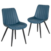 Haven Cove Furniture Maizie Faux Leather Dining Chairs