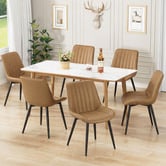 Haven Cove Furniture Blair Faux Leather Dining Chairs