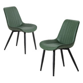 Haven Cove Furniture Blair Faux Leather Dining Chairs