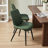 Haven Cove Furniture Blair Faux Leather Dining Chairs