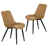 Haven Cove Furniture Blair Faux Leather Dining Chairs