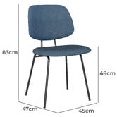 Haven Cove Furniture Dylan Upholstered Dining Chairs