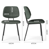 Haven Cove Furniture Dylan Upholstered Dining Chairs