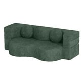 Haven Cove Furniture Arthur 3 Seater Chenille Compressed Sofa Bed