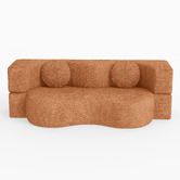 Haven Cove Furniture Arthur 3 Seater Chenille Sofa Bed