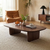 Haven Cove Furniture Korben Walnut Wood Coffee Table