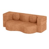 Haven Cove Furniture Sora 2 Seater Double Chenille Sofa Bed