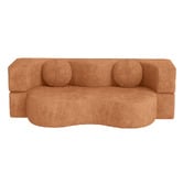 Haven Cove Furniture Sora 2 Seater Double Chenille Sofa Bed