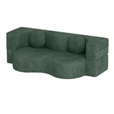 Haven Cove Furniture Sora 2 Seater Double Chenille Sofa Bed
