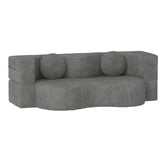 Haven Cove Furniture Sora 2 Seater Double Chenille Sofa Bed