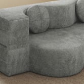 Haven Cove Furniture Sora 2 Seater Double Chenille Sofa Bed