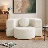 Haven Cove Furniture Sora Single Chenille Sofa Bed