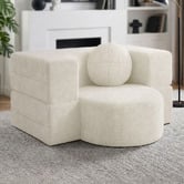 Haven Cove Furniture Sora Single Chenille Sofa Bed