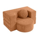 Haven Cove Furniture Sora Single Chenille Sofa Bed