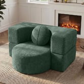 Haven Cove Furniture Sora Single Chenille Sofa Bed