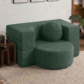 Haven Cove Furniture Sora Single Chenille Sofa Bed