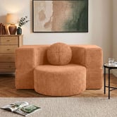 Haven Cove Furniture Sora Single Chenille Sofa Bed