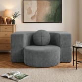 Haven Cove Furniture Sora Single Chenille Sofa Bed