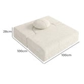 Haven Cove Furniture Sora Single Chenille Sofa Bed