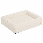 Haven Cove Furniture Arion Orthopedic Teddy Fleece Calming Dog Bed