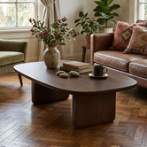 Haven Cove Furniture Korben Walnut Wood Coffee Table